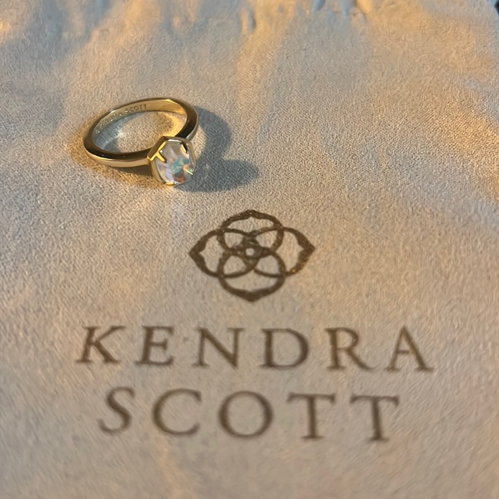 Kendra Scott Ring with Dichroic Glass